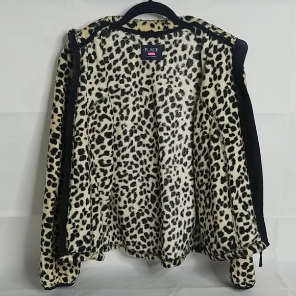 The Children's Place Cheetah Print Sweater XL 14 - Picture 5 of 6